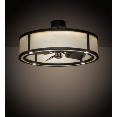 Dannae 30'' Ceiling Fan with LED Lights