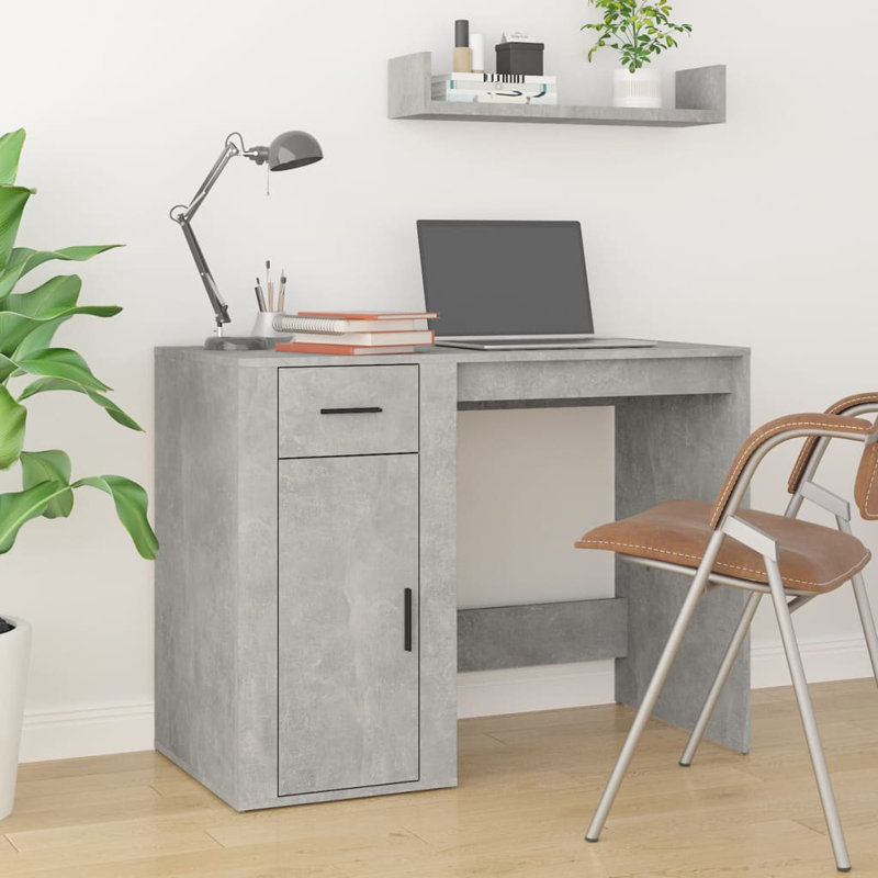 Desk, Concrete grey