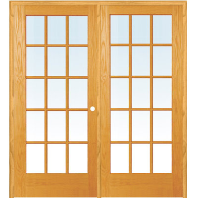 Portes françaises en verre