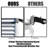 6X3x1ft Galvanized Raised Garden Bed-1826140980