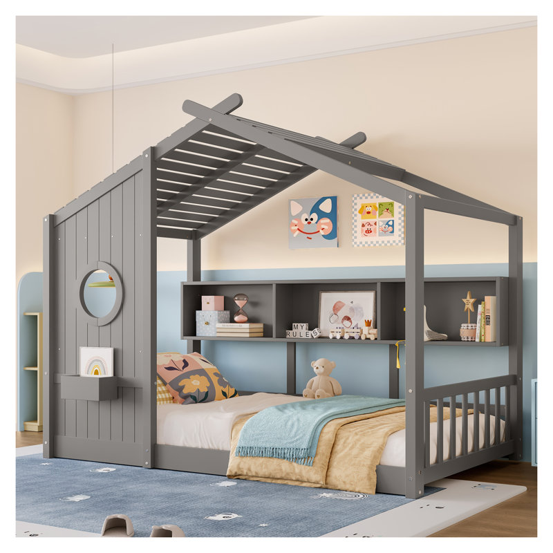 Lit simple au sol pour tout-petit Montessori, Lit simple