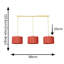 Albeiro 3 - Light Pendant-110781440-110781444-110781445