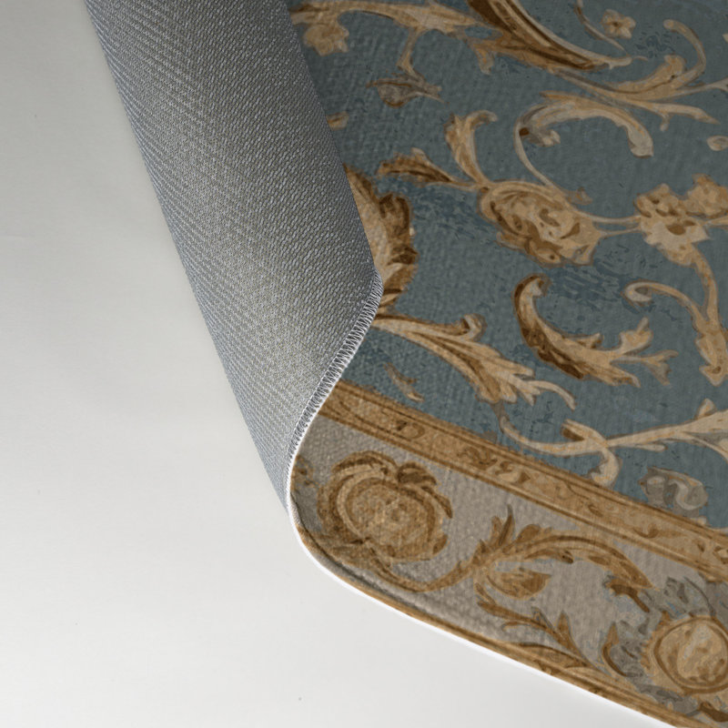 Tapis d'intérieur et d'extérieur brun français, Rectangulaire 3 pi x 5 pi