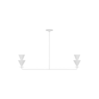 Deckland 2 - Light Metal Dimmable Chandelier