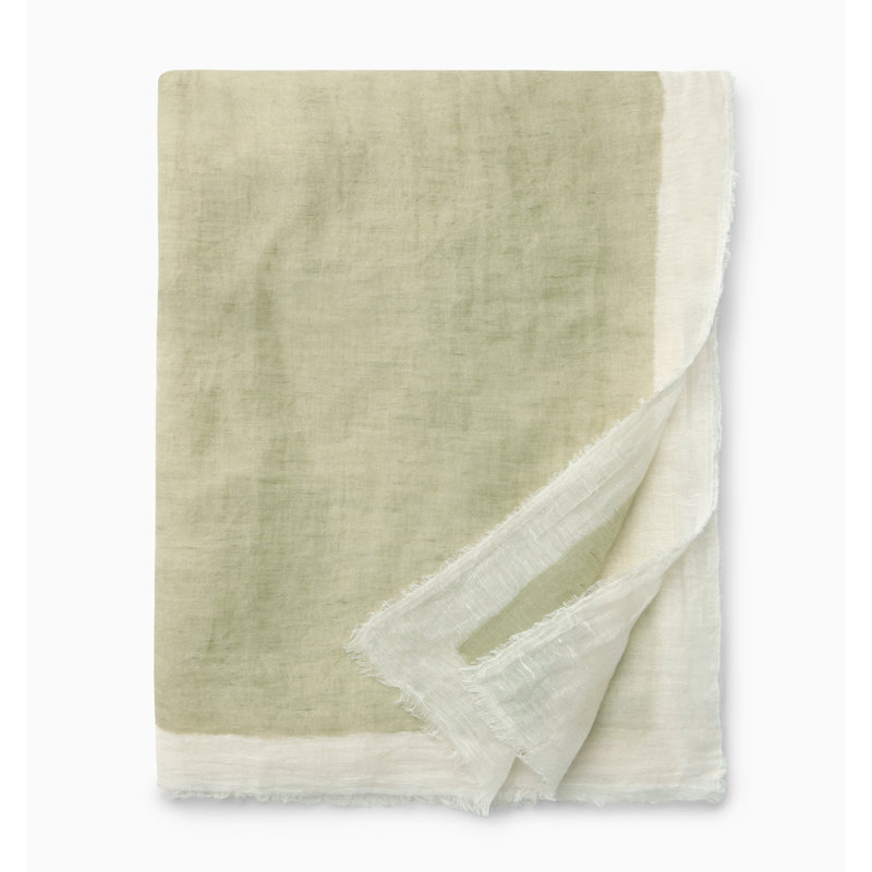 Pitura Throw Blanket, Moss/Taupe