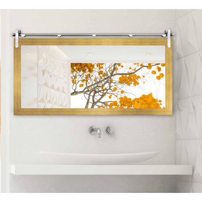 Engineered Wood Flat Mirror