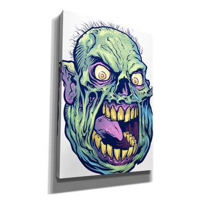 «Deseret Zombie», tête 12 sur toile