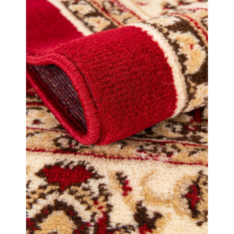 Bhatari Indoor Rug, Runner 2'7" x 10', Burgundy