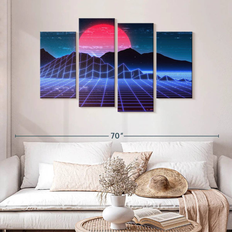 Kelan Digital Sunset, 32" H x 52" W