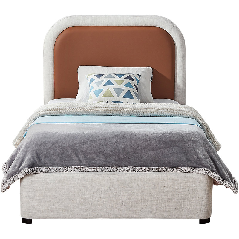 Blake Upholstered Platform Bed, Twin