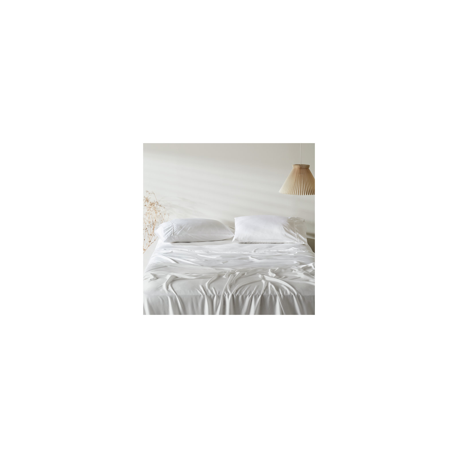 Signature Sateen Pillowcase, Cloud, King Pillowcase + Pillowcases 2 King