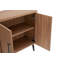 Armoire d'appoint cannelée en érable 31 "avec rangement pour porte 31" | Idée cadeau-121051028
