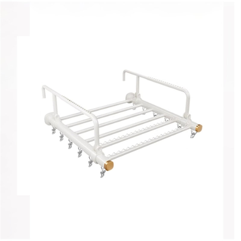 Multi-Functional Balcony Rack, 7.48" H x 16.53" W x 16.22" D