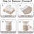Tall Laundry Hamper, Woven Rope Storage Basket For Blanket, Toys, Dirty Clothes In Living Room, Bathroom, Bedroom - 30L-1675060139-1675060143