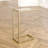 Elegant Gold Small 25.5" Space-Saving C-Shaped Side Table-1967783693