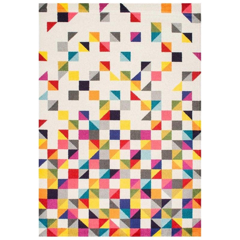 Hunter Geometric Area Rug, Rectangle 200 x 290cm