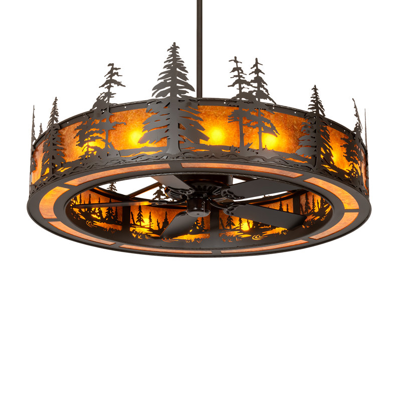 Chandelier 16 lumières Burrosa Tall Pines