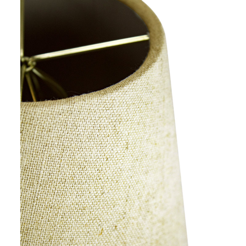 Sand Linen Empire Lamp Shade 8'' Classic Design