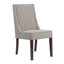 Chaise de salle à manger rembourrée Aleysia-1537954307