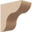 Corbeau TimberThane classique à grain de bois de l 3 po x P 6 po x H 6 po-87683111