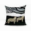 Oreiller carré réversible intérieur / extérieur Vold Leopard-121014182-121014183