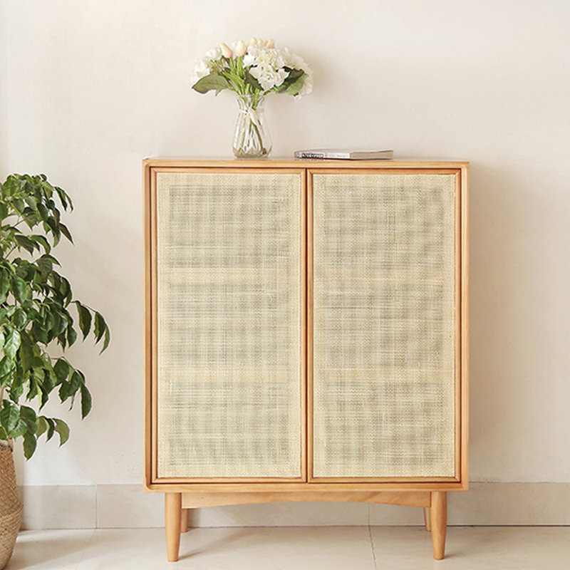 Vine Woven Multi-Layer Shoe Storage Cabinet