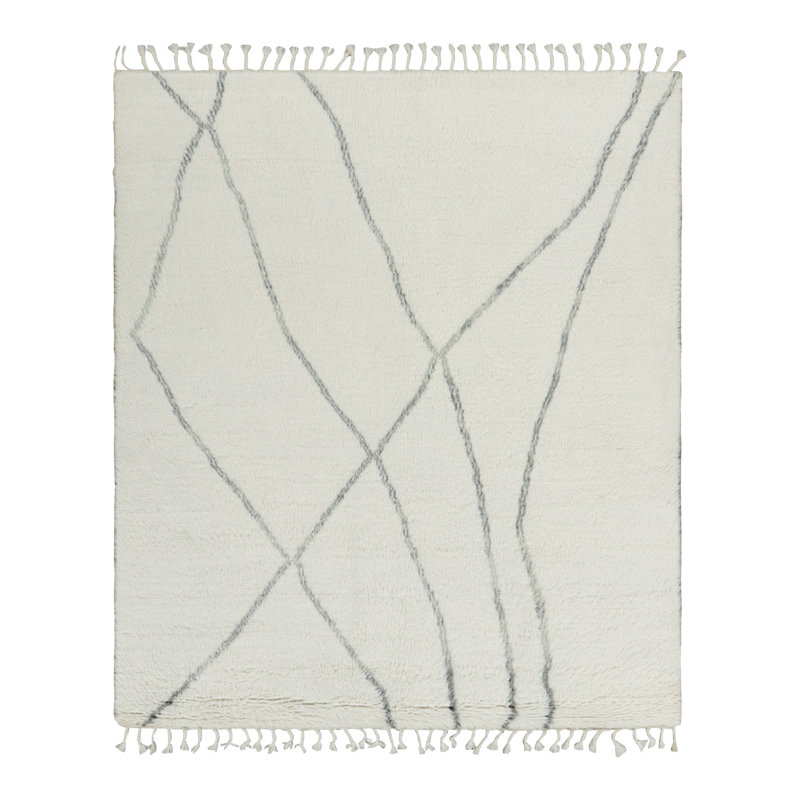 Moroccan Handmade Kilim Wool Geometric Area Rug, Rectangle 5' x 7'