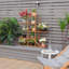 Amonie Wood Plant Stand-1332514536