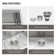25" x 22" Drop In Bar Sink  Single Bowl Workstation Kitchen Sink with Two Faucet Hole