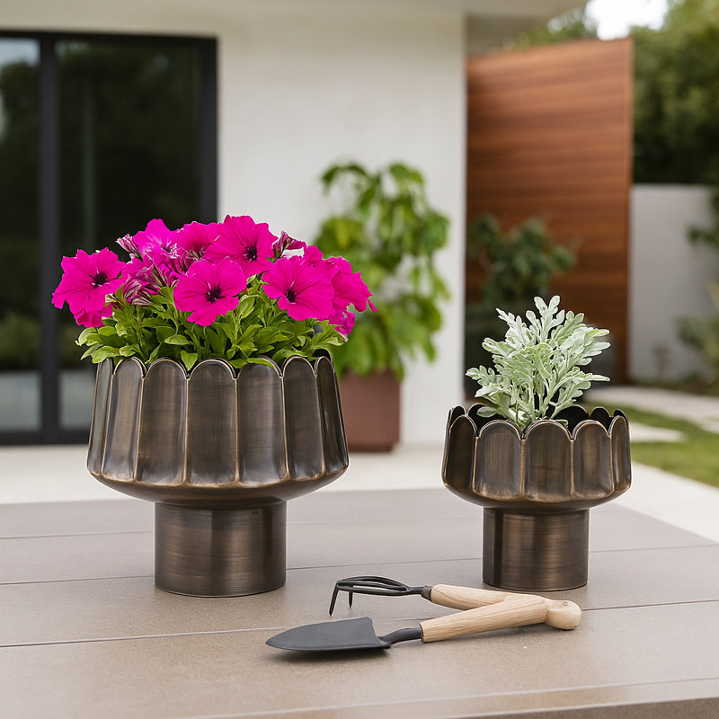 Ensemble de pots à fleurs Aedin