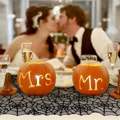 Nappe en dentelle Halloween