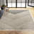Modern Mountain Striped Area Rug-528198769