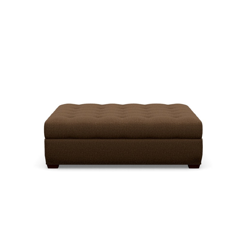 Baxter Square Ottoman, Sierra, Twale 721015