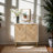Storage Cabinet With 2 Doors, Modern Buffet Sideboard Cabinet With Storage-114314011-114314013