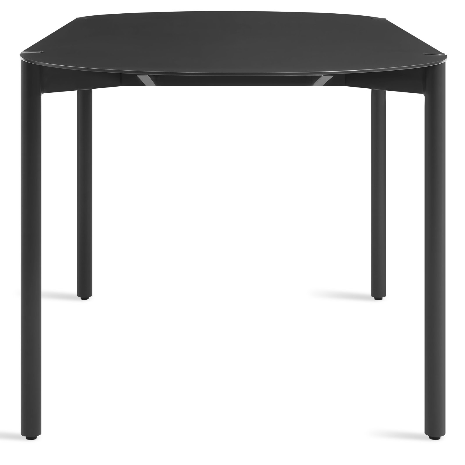 Comeuppance 82'' Outdoor Dining Table, Oblivion