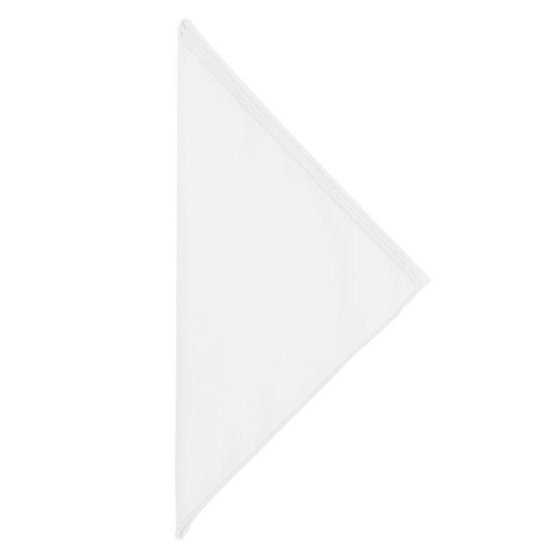 Polyester Square Napkin, White