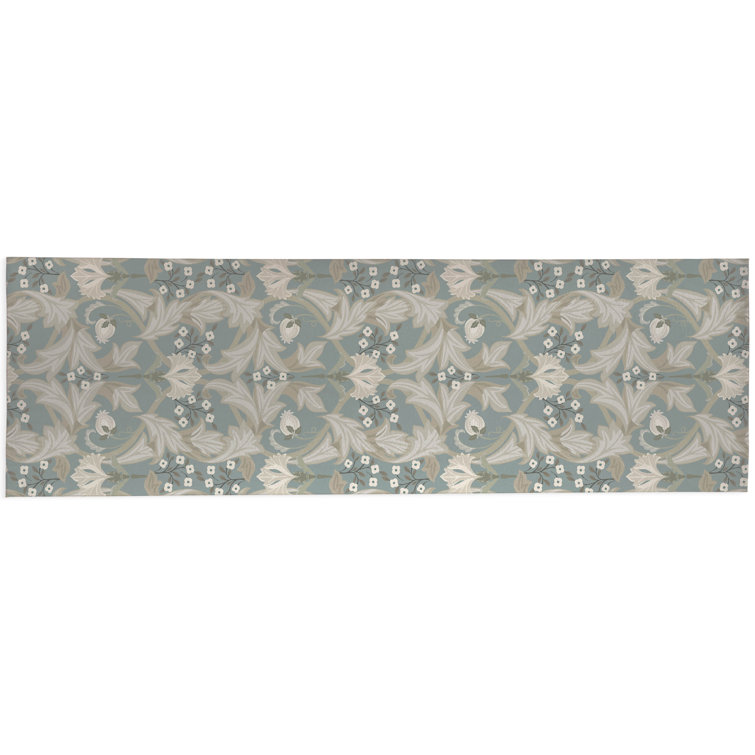 Ogee Leaf Outdoor Rug