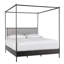 Bilbrook Upholstered Metal Canopy Bed-86953941