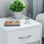 Araiz 39cm W Solid + Manufactured Wood Bedside Table-1356568565