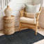 Tapis campagnard en jute et coton Colston-1690053901