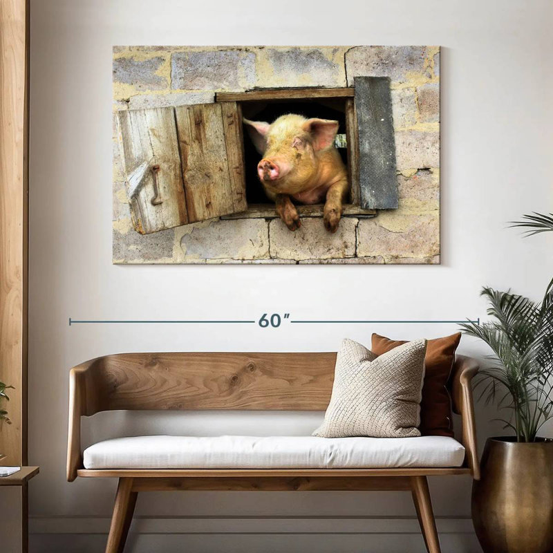 Brampt souriant cochon