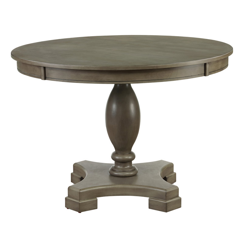 Huennefeld Round Solid Wood Base Dining Table