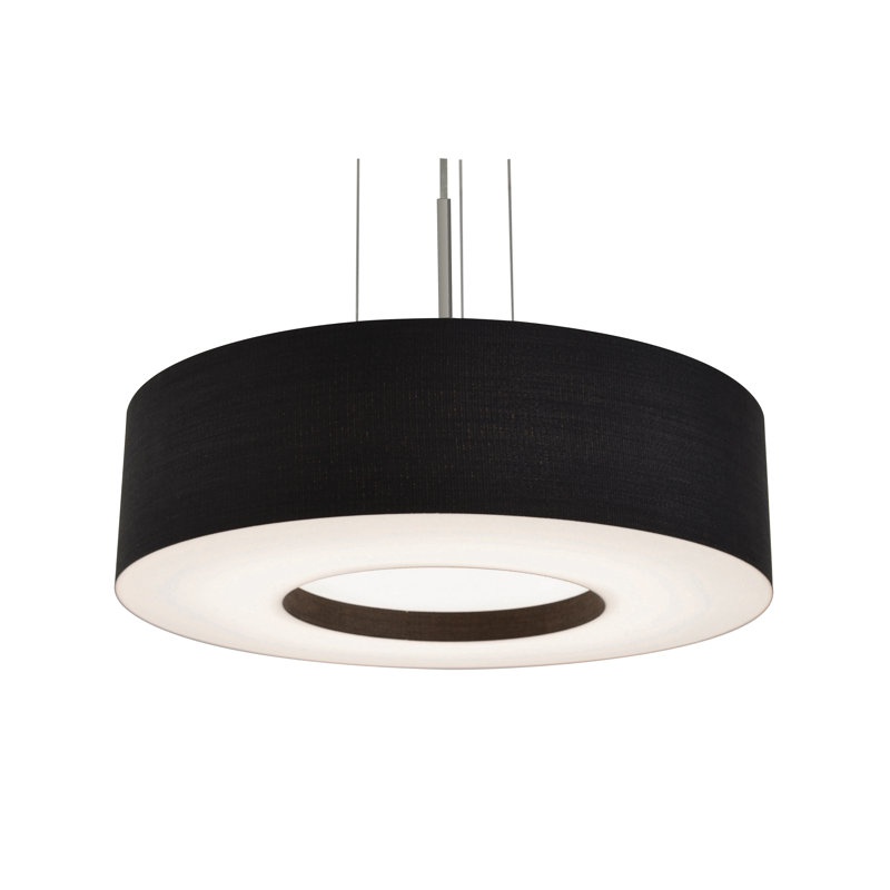 Frerichs 1 - Light Single Pendant, Black, 2400 Lumens