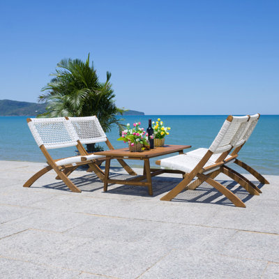 Kismet Acacia 5-Piece Armless Chairs Seating Group