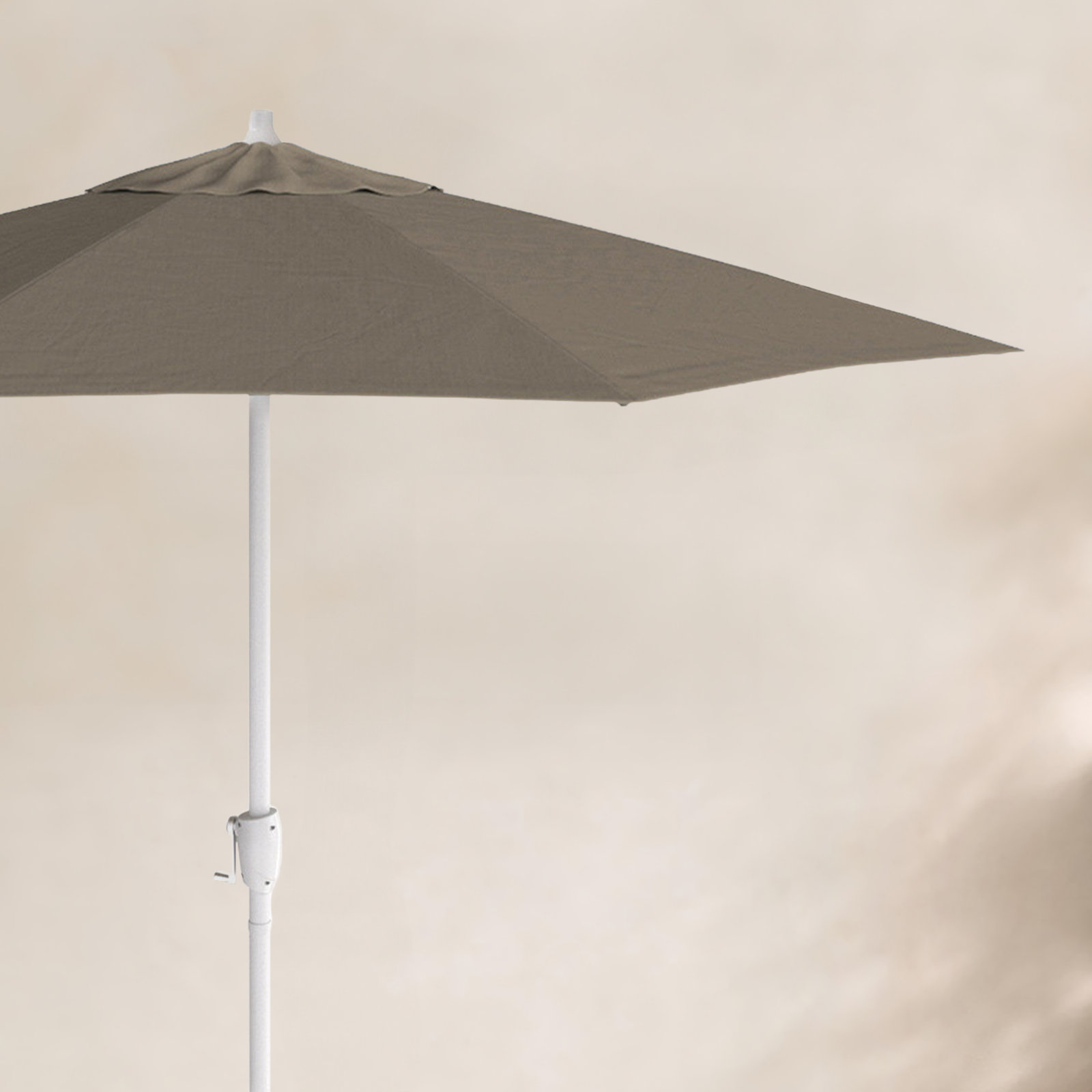 Kenne Sunbrella® Umbrella, Spectrum Dove Sunbrella® Plainweave, 90" W x 90" D