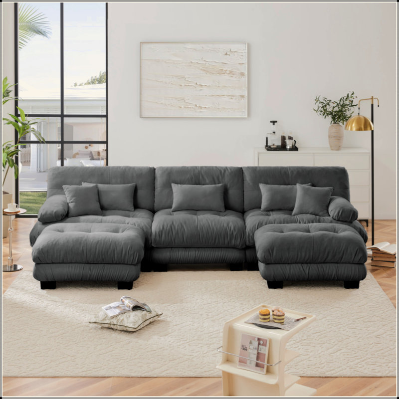 Canapé modulaire Luxury Luxury, Gris