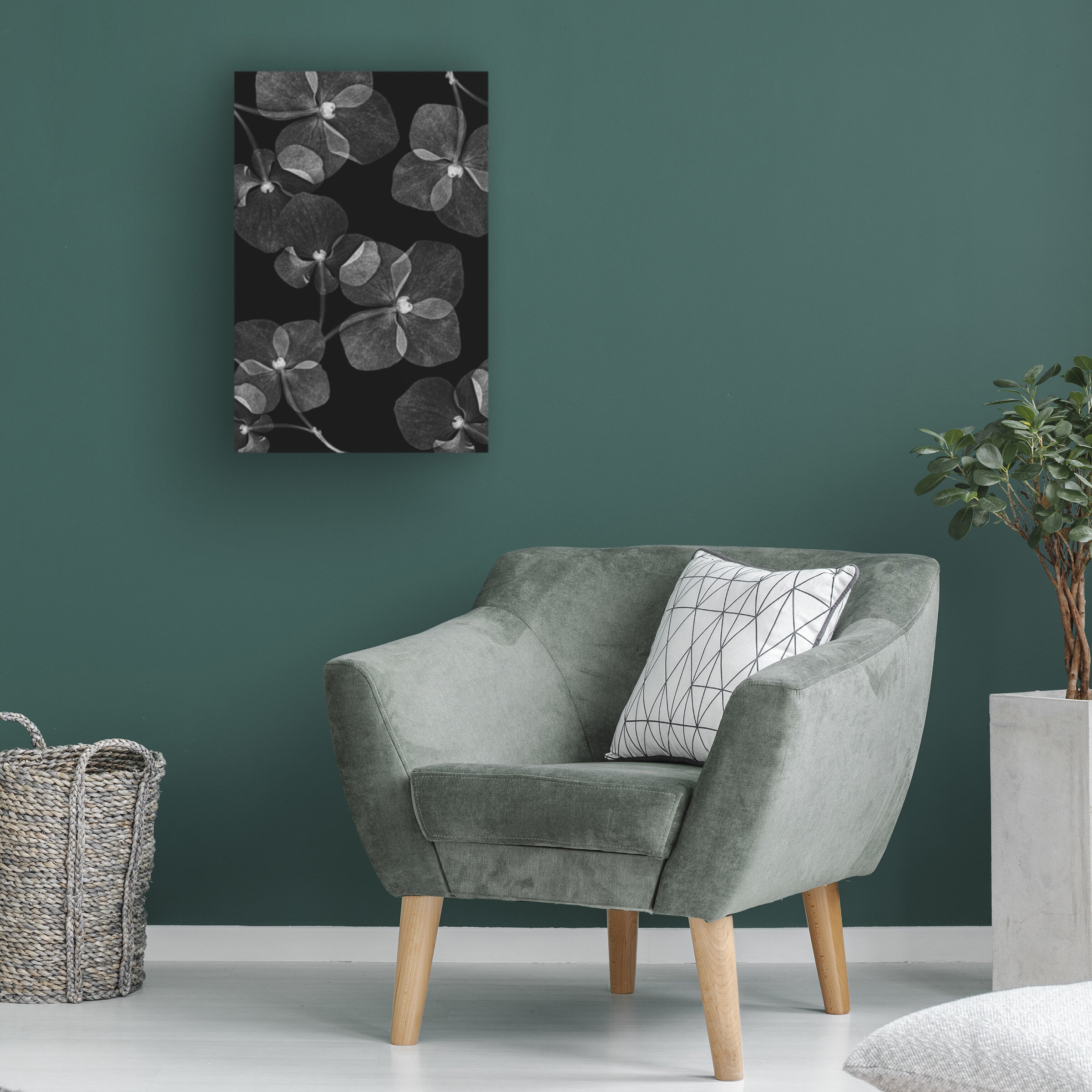 Red Barrel Studio® Botanical 42 On Canvas by Lenka Print