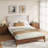 48" Queen Upholstered Double Wingback Headboard, High Headboard with Linen Fabric Covered-528481636