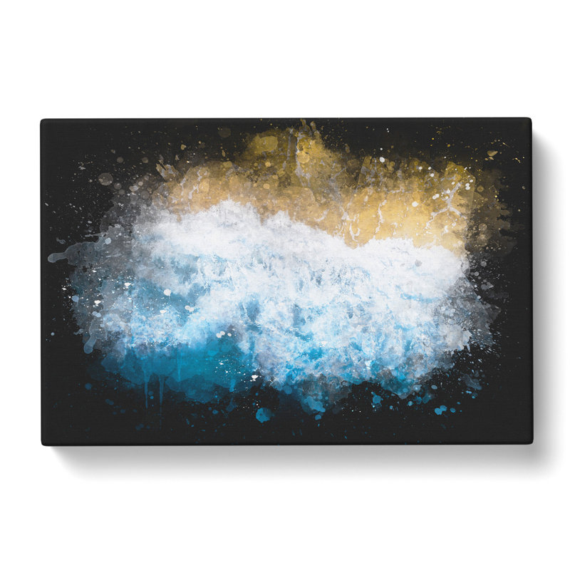 Palm Tree Beach In Florida - Wrapped Canvas, 50cm H x 76cm W x 3cm D