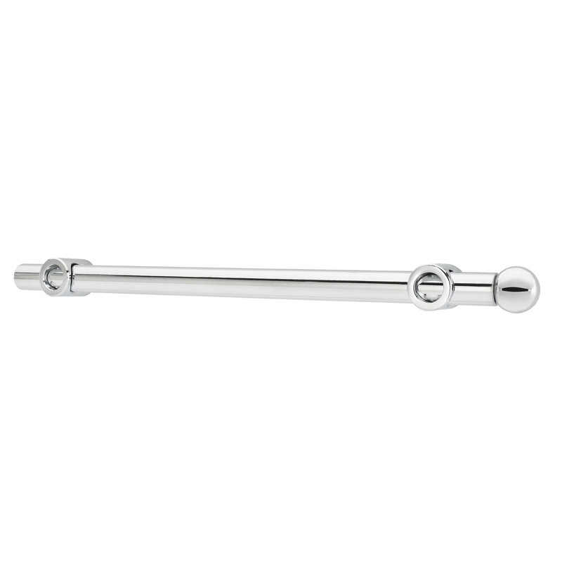 Rev-A-Shelf Extendable Designer Closet Valet Rod, 3.25" H x 14" W x 6" D, Chrome